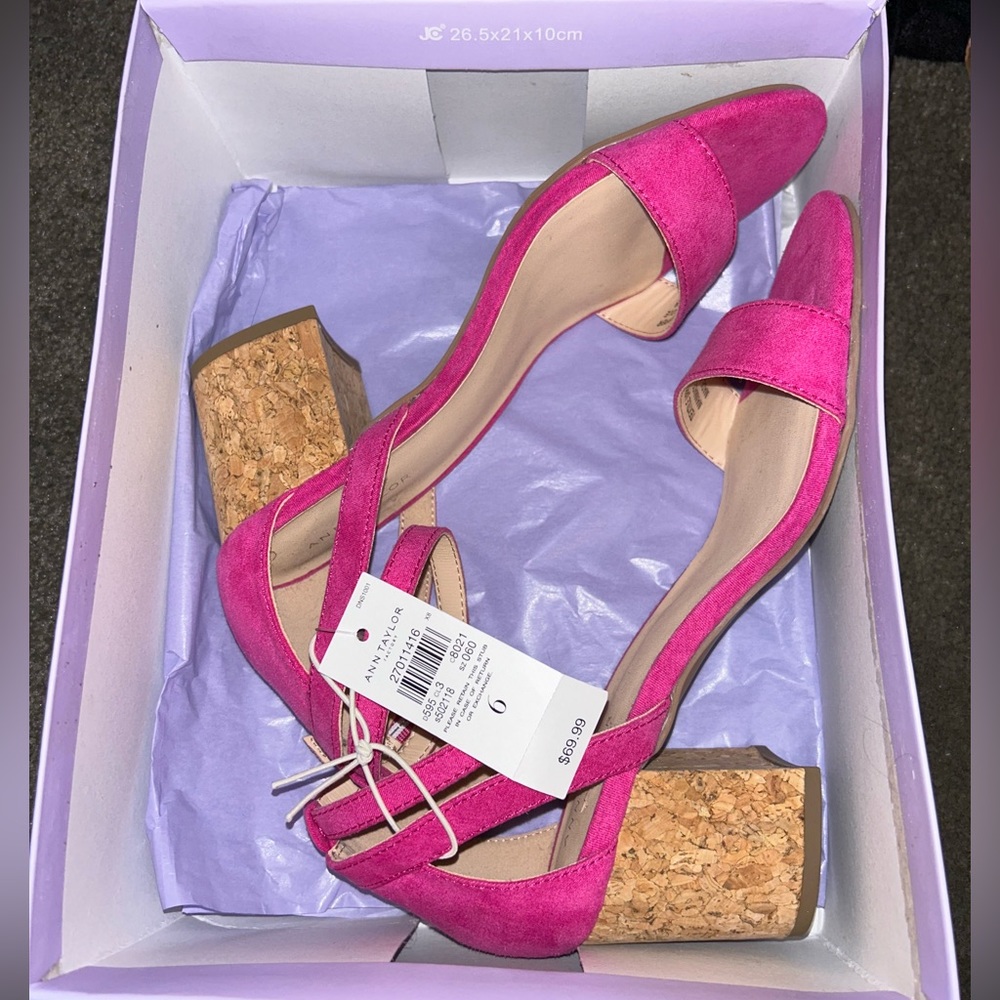 Ann Taylor Block Heels